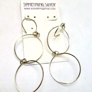 .925 Dangle ‘Something Silver’ NWT